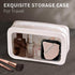 6 Pcs Triangle Powder Puff with 2 Travel Cases, Setting Powder Puffs for Face and Foundation, Skin-Friendly Beauty Tools