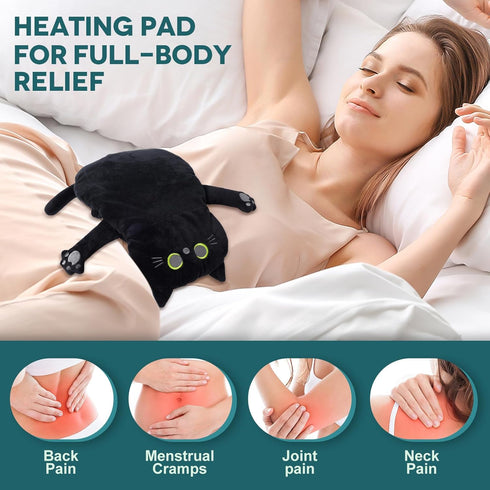 Microwave Heating Pad for Pain Relief, 21" x 12" Microwavable Moist Heat Pad for Neck, Shoulder, Back Pain Relief