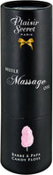 Plaisir Secret Edible Massage Oil high Quality Bottle 2.07fl oz (Cotton Candy)