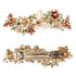 Lawie 4 Pack Floral Butterfly Leaf Jeweled Gems Hair Clips, Rhinestone Glitter Snap Barrettes for Women
