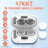 mUGLE Portable Ultrasonic Contact Lens Cleaner with USB Charger - Fit Disposable Soft, Colored & RGP Lenses - Travel