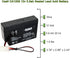 Casil 12V 0.8Ah AGM Sealed Lead Acid Deep Cycle Rechargeable Battery for CP1208 DJW12-0.8 LP12-0.8 NP0.8-12 PS-1208 SLA1000 UB1208 TP12-0.8 SP12-0.8-WL