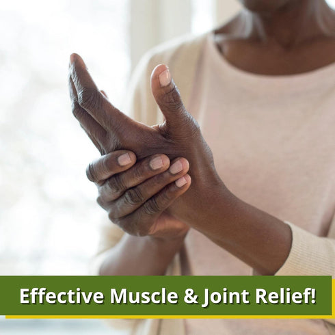 Relief Plus Arnica Muscle Oil All Natural Highly Concentrated Roll On - Cypress, Eucalyptus & Helichrysum Essential