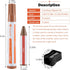 Furniture Markers Touch Up Set - 17 Piece Kit with 8 Colors for Stains & Scratches