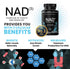 HPN NAD+ Booster – Nicotinamide Riboside Alternative (NAD3) for Men & Women, 312 mg per Serving, 30 Veggie Pills