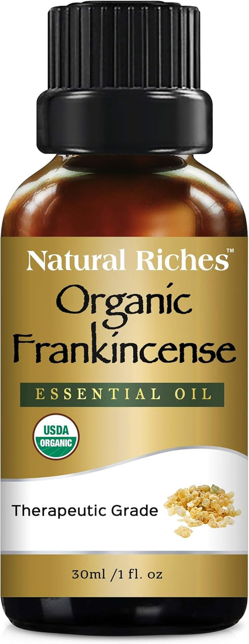 Frankincense Essential Oil - 100% Pure for Aromatherapy and Skin Care