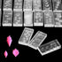 SING F LTD 30 Style Durable 3D Acrylic Mold for Nail Art DIY Decoration Design