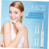 Non-Rechargeable Electric Toothbrush with Soft Brush Heads Cleaning Device Portable Design for Travel and Office Use
