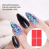 Nail Stamping Template, 4pcs Nail Stamp Plates Set, 3D Relief Nail Printing Template for Salon DIY Manicure