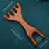 Manual Scalp Massager - Sandalwood Massager Tool for Scalp, Eye, Facial, Neck, Shoulder - Five Claw Gua Sha Comb