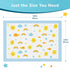 SunnyGuard 13 18 Inches, 50 6 33 46 CM Disposable Changing Pads for Baby x Diaper Changing Pad with Unique Design