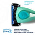 Preserve Shave 5 Blade Refillable Razor, Poppy Red, Made from Recycled Materials
