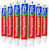 100 Tubes Bulk Travel Size Toothpaste, Extra Small 0.35oz Peppermint Mini Disposable for Hotel, Guests, Charity