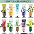 Ownest 10 Pack Hand Cream Kit, Plant Fragrance Moisturizing Hand Care Cream, Travel Size, Best Gift Kit