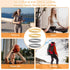 QFGasre 4pcs Patellar Tendon Support Strap Silicone Patella Knee Strap Knee Pain Relief Patella Band for Basketball