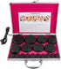 Hot Stones Massage Set, 16Pcs Natural Basalt Hot Stones Set w/Heating Box,