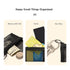 Patu Mini Zipper Mesh Bags, 3" x 4", Size XS / A8, 5 Pieces Clear Travel Kit Small Item Cosmetic Organizer