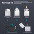 Torch Lighter Case - Portable Heavy Duty Waterproof IP56 Lighter Case for Outdoor Hiking (Orange)