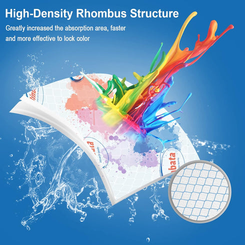 Color Grasper for Laundry 24 Count, Fragrance Free Dye Catcher Sheets for Home Use