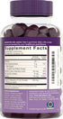 Organic Sambucus Elderberry Gummies with Zinc and Vitamin C, 120 Count, Immune Support