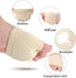 3 Pairs Fabric Metatarsal Pads, Gel Sleeve Cushions for Ball of Foot Pain Relief, Foot Health Care