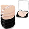 6 Pcs Triangle Powder Puff with 2 Travel Cases, Setting Powder Puffs for Face and Foundation, Skin-Friendly Beauty Tools