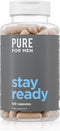 Pure for Men Original Vegan Cleanliness Fiber Supplement | Promotes Digestive Regularity | 120 Vegan Capsules