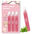 3 Count Mint Breath Spray, Mouth Freshener for All Ages, 0.33OZ (10ML) Mint Peach Flavor