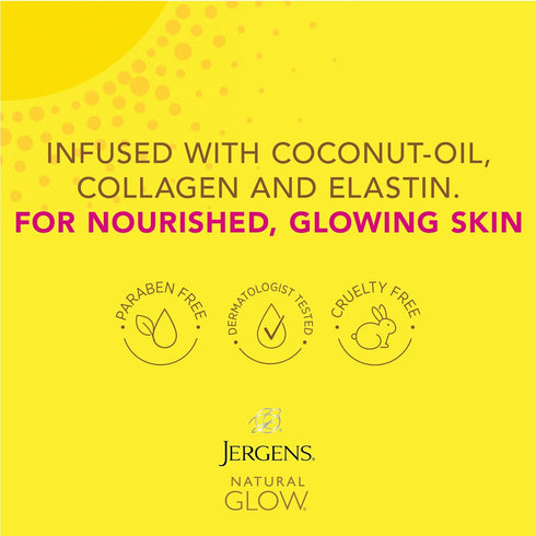Jergens Natural Glow +FIRMING Self Tanner Body Lotion, Medium to Tan Skin Tone, 7.5 Fl Oz (Pack of 2)