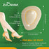 Metatarsal Pads for Women (12 Pieces), Soft Gel Shoe Inserts for High Heels, Ball of Foot Cushions, Anti-Slip