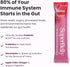Blume New SuperBelly Gut Health Packets - On-The-Go Hydration, Sugar-Free, with Prebiotics, Probiotics, Apple Cider