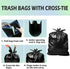 Joylake 40-45 60 Count 1.2 4 40-45 Gallon Heavy Duty Trash Bags Mil with Innovative Flap Ties | Compatible