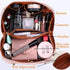 Large Capacity Travel Cosmetic Bag, Plaid Checkered Makeup Bag, Portable Waterproof Skincare Bag