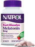 Natrol Melatonin Fast Dissolve Tablets, 5mg, 30 Count, Helps You Fall Asleep Faster