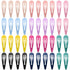 Snap Hair Clips for Women Girls, Funtopia 40 Pcs 7cm / 2.8 Inch Long No Slip Metal Hair Clips for Thick Hair (Mixed