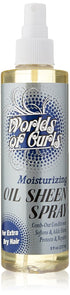 Worlds Of Curls Comb Out Conditioner & Oil Sheen Spray, Extra Dry Hair, 8 Oz