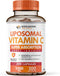 Wholesome Wellness Liposomal Vitamin C Capsules - 200 Pills 1500mg Buffered, High Absorption Immune Support