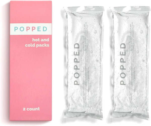 Reusable Hot and Cold Packs | Gel Pack for Pain Relief, Hemorrhoids, Cramping after Birth | Perineal Ice Packs (2 count)