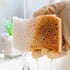12PCS Natural Kitchen Sponges | Biodegradable Non-Scratch Cellulose and Coconut Fiber Sponge | Eco-Friendly for Dishes
