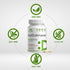 Nattokinase 4,000 FU Per Serving - 240 Veggie Capsules with Bromelain, Turmeric Curcumin & Black Pepper Complex