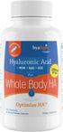Hyalogic Hyaluronic Acid 120 mg Capsules | Combo Formula w/Glucosamine MSM | 30 Count