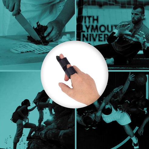 Mallet Finger Splint - Pain Relief Trigger Finger Splint for Thumb, Middle, Pointer, Ring, or Pinky Finger