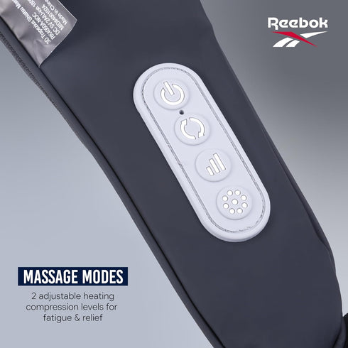 Reebok - Trapezius Kneading Massager, Neck and Shoulder Massager for Targeted Muscle Relief and Relaxation (Black)