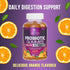 Probiotic Gummies for Digestive Health, 120 Gummies, 5 Billion CFUs, Orange Flavor for Immune Support