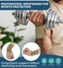 HiRui 2-Pack High-Elastic Wrist Support Straps, Wrist Wraps for Carpal Tunnel, Arthritis, Weightlifting