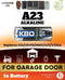 Key Battery Outlet Garage Door Opener Battery - Single A23 Alkaline - 12V High-Stability Garage