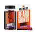 Wild Willies Beard Growth Gummies for Men, with Biotin & 19 Vitamins for Thicker Facial Hair - 60 Gummies