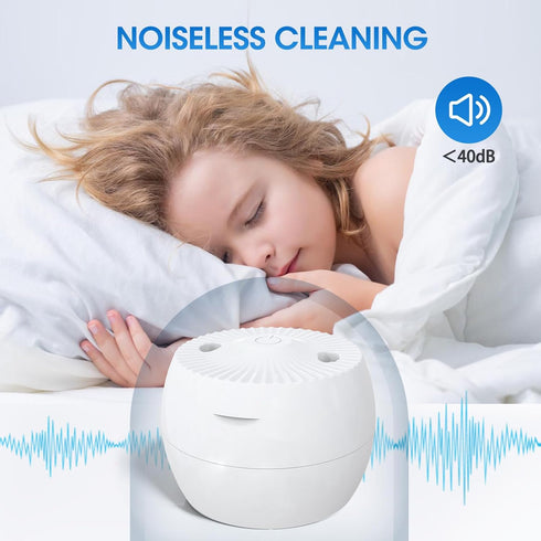 SHPMXUPW 200ML 45kHz 5-Minute Ultrasonic Retainer Cleaner Machine, Cleaning Pod for Jewelry Cleaner, Dentures, Mouth