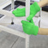 Evridwear Microfiber Plant Dusting Gloves, Reusable Leaf Cleaning Glove for Houseplants, Blinds, Furniture