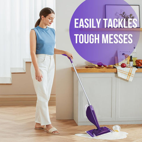YHOVID (20) Mopping Pad Refill Compatible with Wet Jet Mop, Disposable Multi Surface Wetjet Hardwood Floor Cleaner